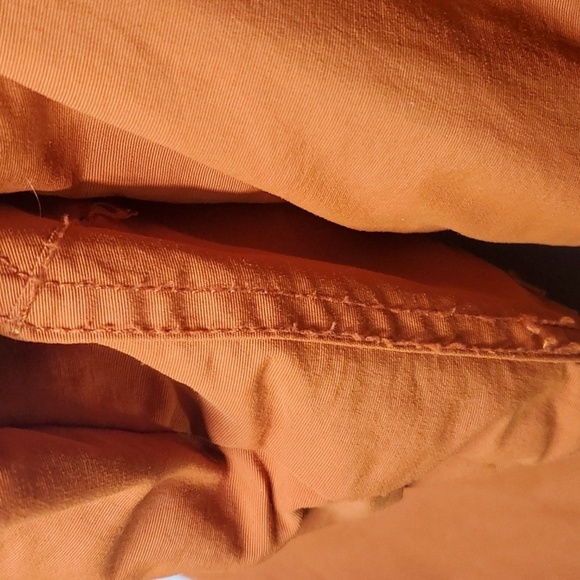 Gap jacket boys size large ( 10 ) orange grey green blue zippered pockets - Picture 5 of 16